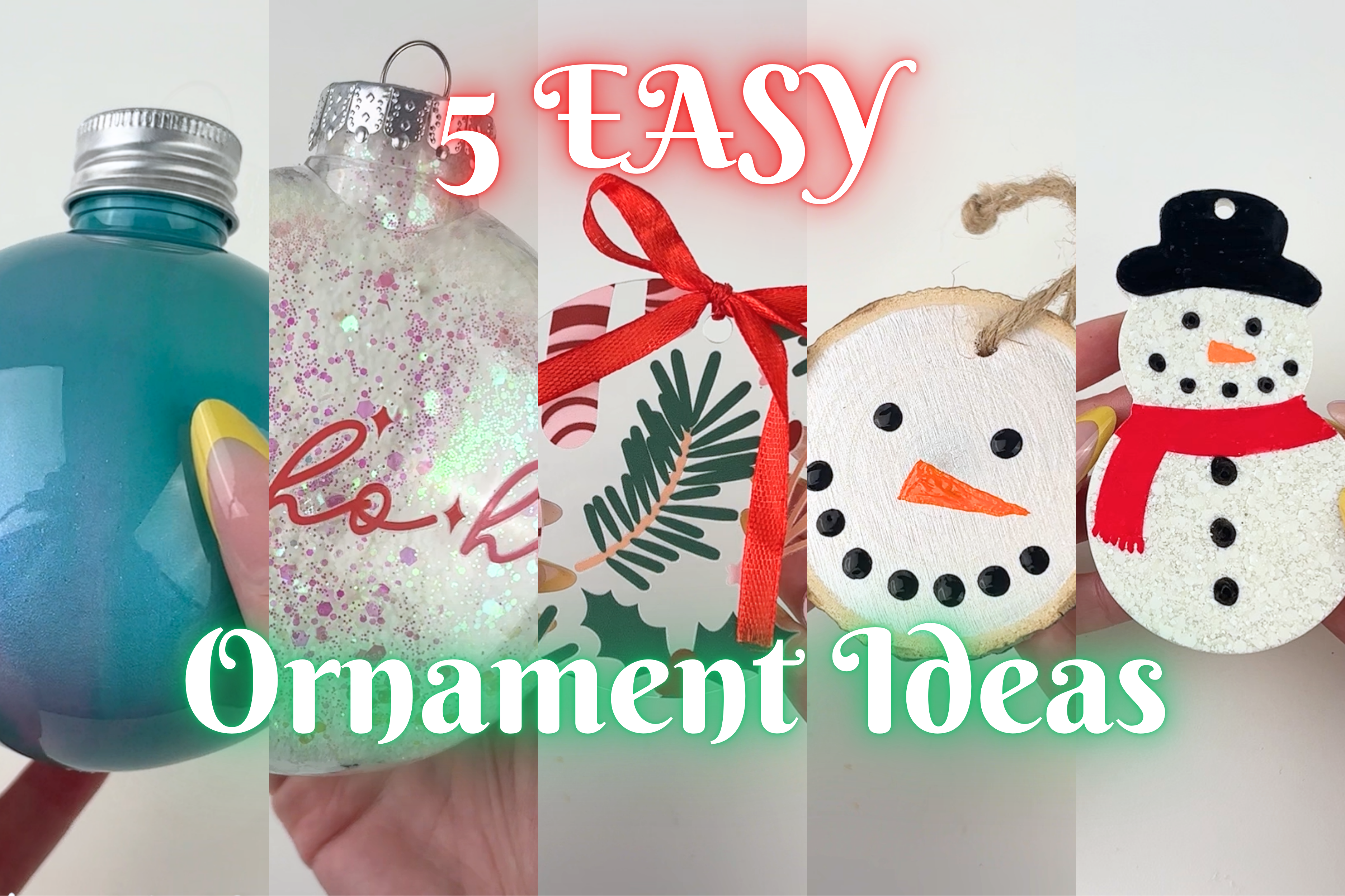 5 easy Ornament Ideas DIY Craft Warehouse