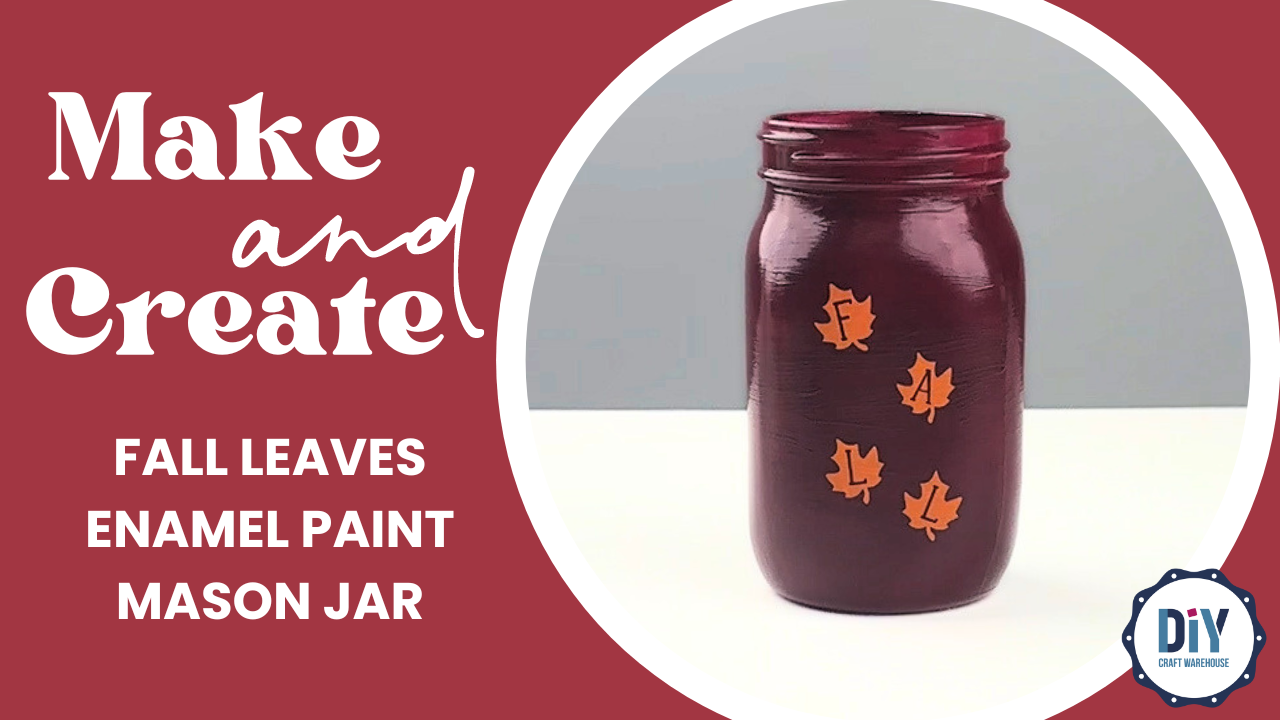 Create Fall Decor with Enamel Paint 