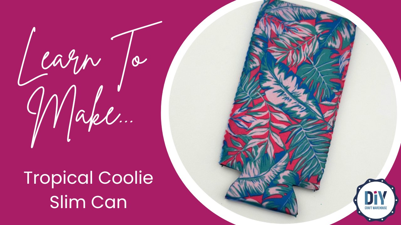 Transform ideas into crafts with Creating The Perfect Tropical Coolie. Available now at DIY Craft Warehouse.