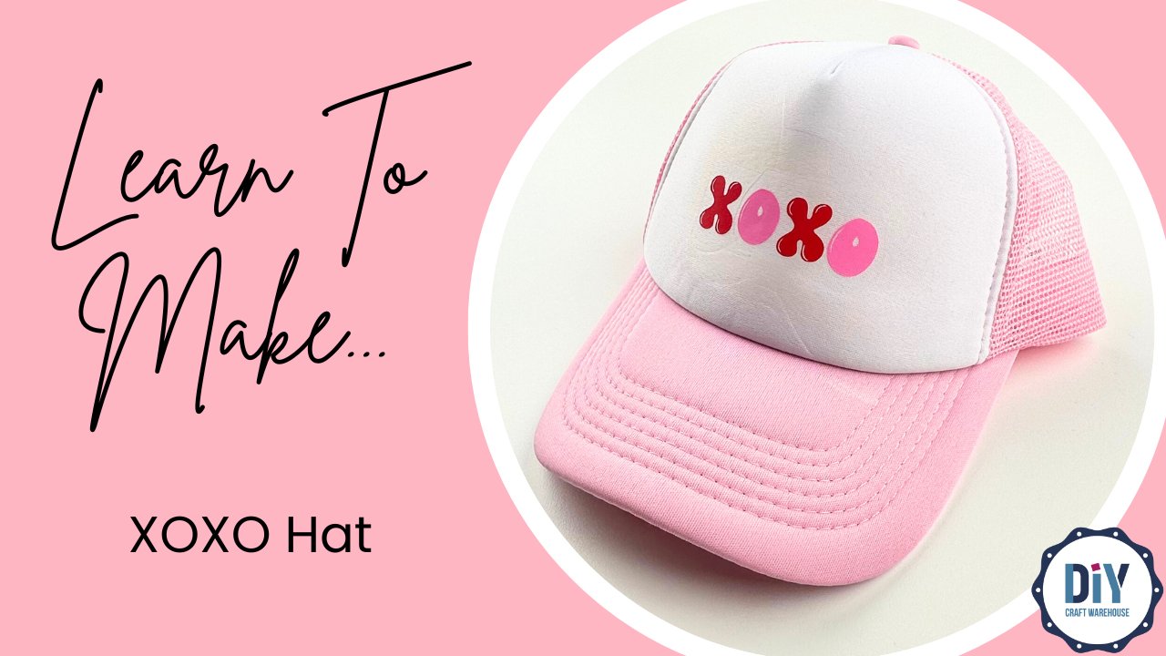 Transform ideas into crafts with DIY Valentine Trucker Hat: Crafting with Heat Transfer Vinyl. Available now at DIY Craf