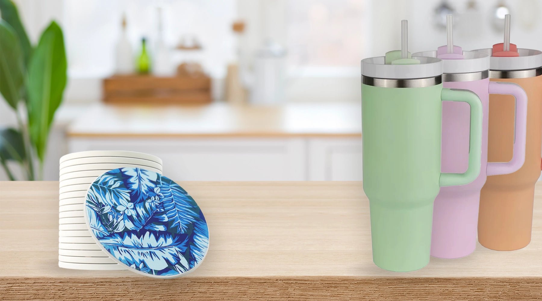 Durable and stylish Hydro Sublimation Paper Patterns: Tumbler and Flat Surface Applications at work. Available now at DI