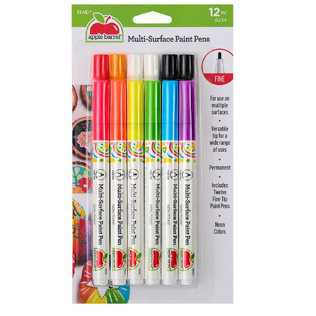 paint pens neon set