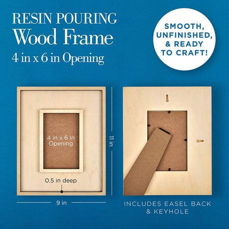 Wood Frame & Easel