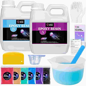 Let's Resin Epoxy Resin - 80 oz Bundle