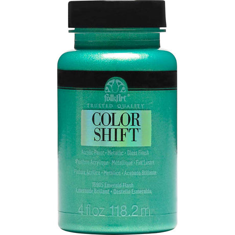 color shift acrylic paint emerald flash
