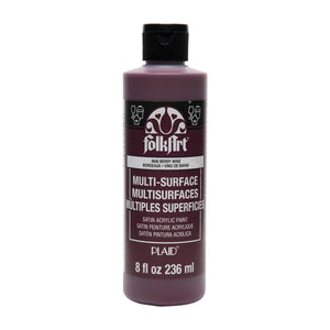 multi surface acrylic paint berry wine