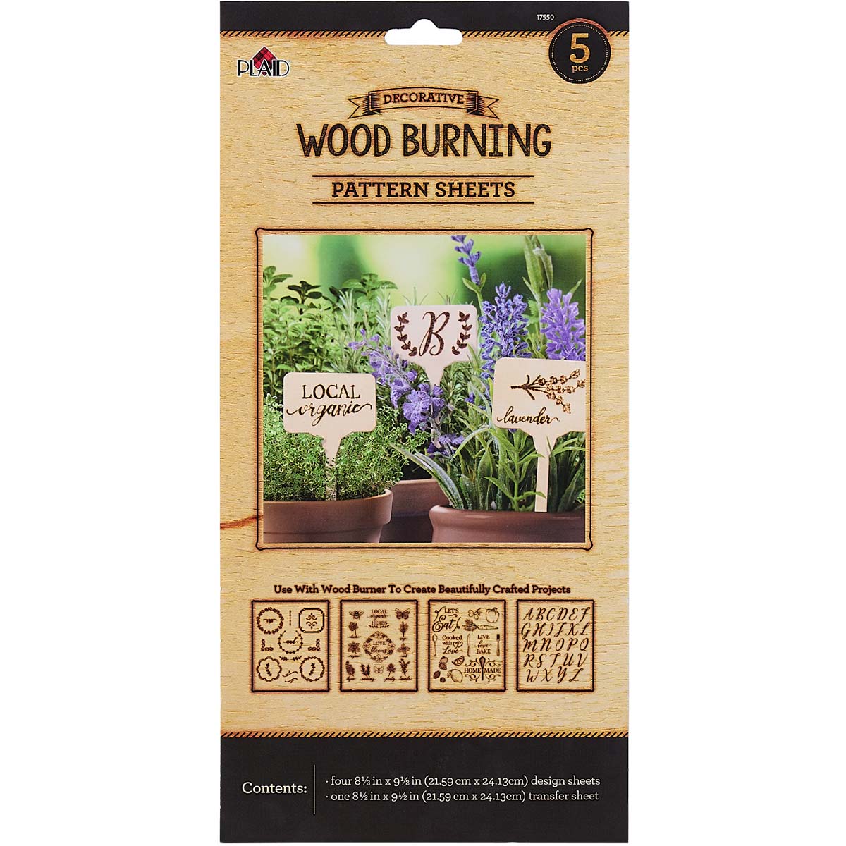 wood burning pattern sheets outdoor theme