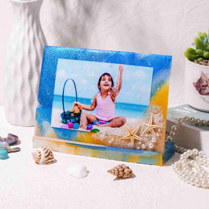 resin silicone mold photo frame set