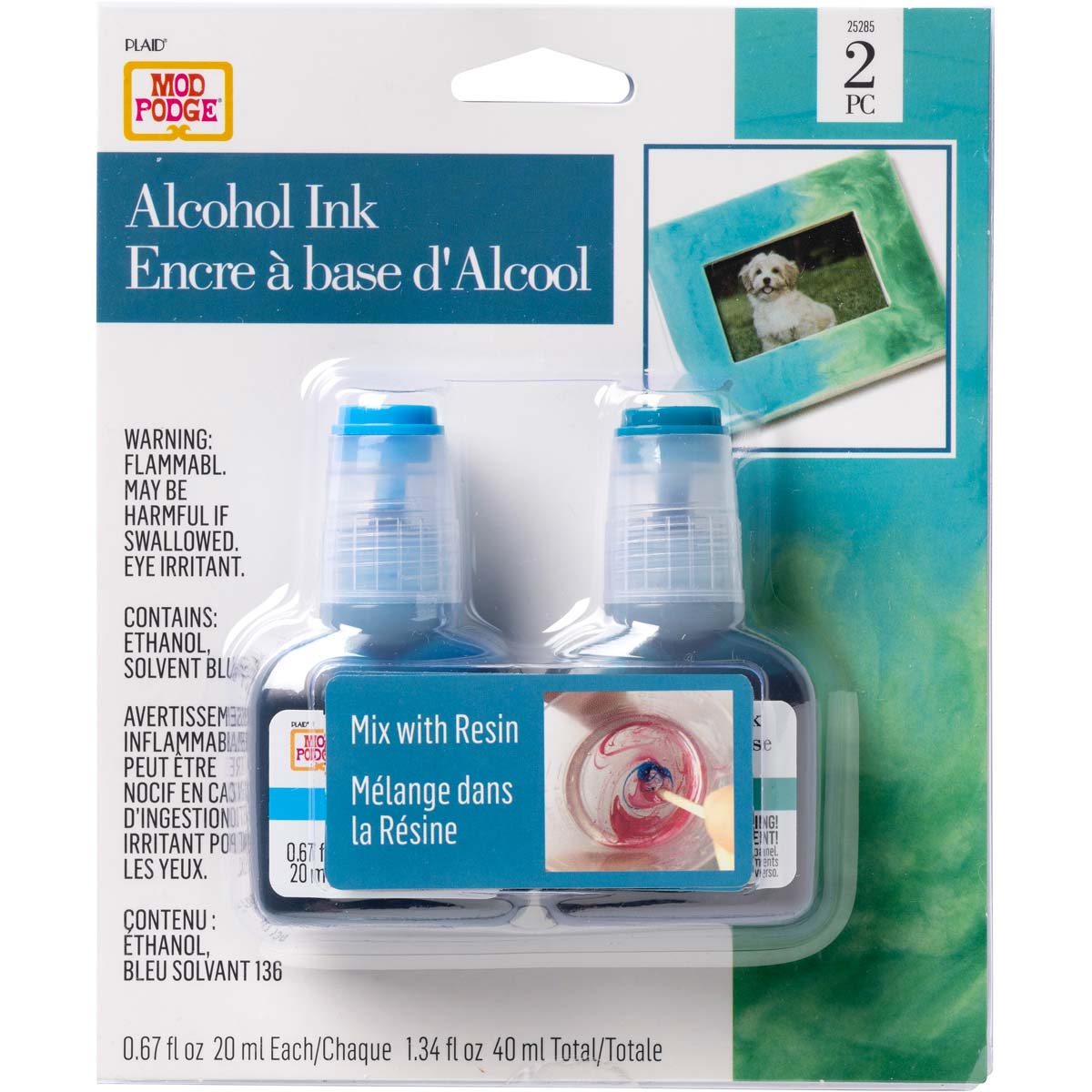 Alcohol Ink Set - Blue & Aqua (Beach Please)