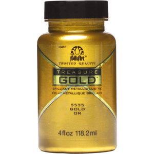 treasure gold acrylic paint gold