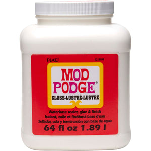 mod podge gloss glue sealant finish