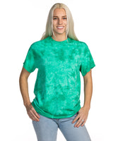electric rainbow crystal short sleeve t shirt emerald