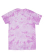 electric rainbow crystal short sleeve t shirt lilac
