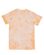 electric rainbow crystal short sleeve t shirt tangerine