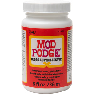 mod podge gloss glue sealant finish