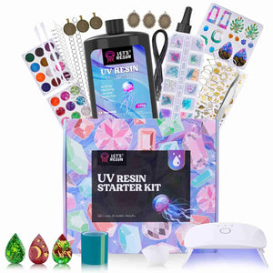 UV Resin Kit - Keychain, Jewelry & Light