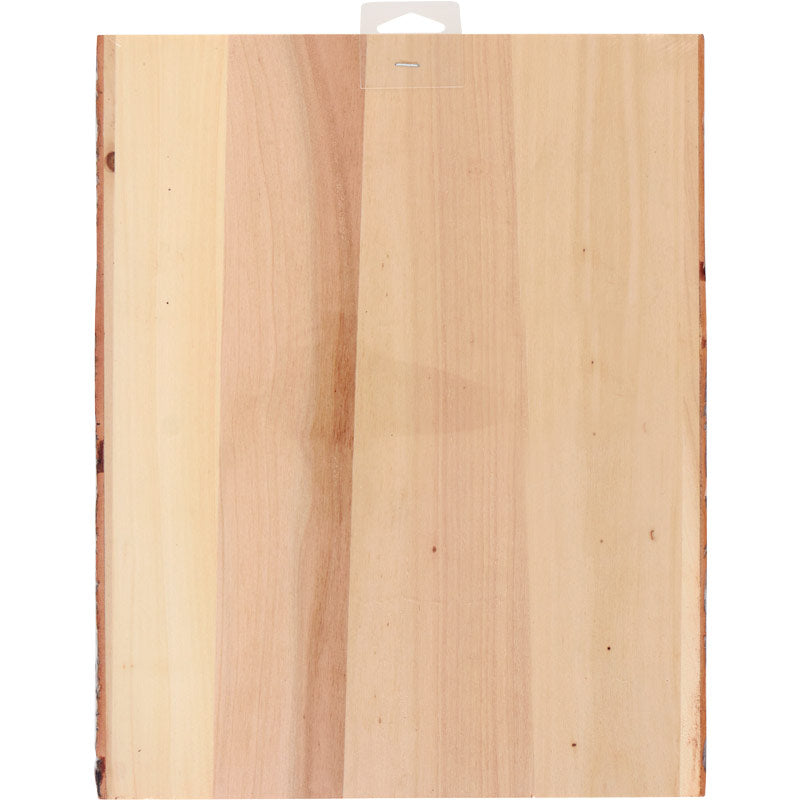 Bark Wood Plank 10.5" x 13"