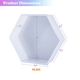 Resin Silicone Mold - Hexagon