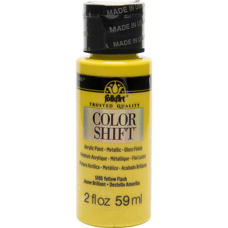 color shift acrylic paint yellow flash