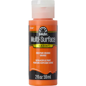 FolkArt Multi-Surface Acrylic Paint - Pure Orange