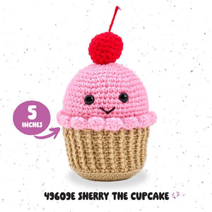 Amigurumi Crochet Kit - Sherry the Cupcake