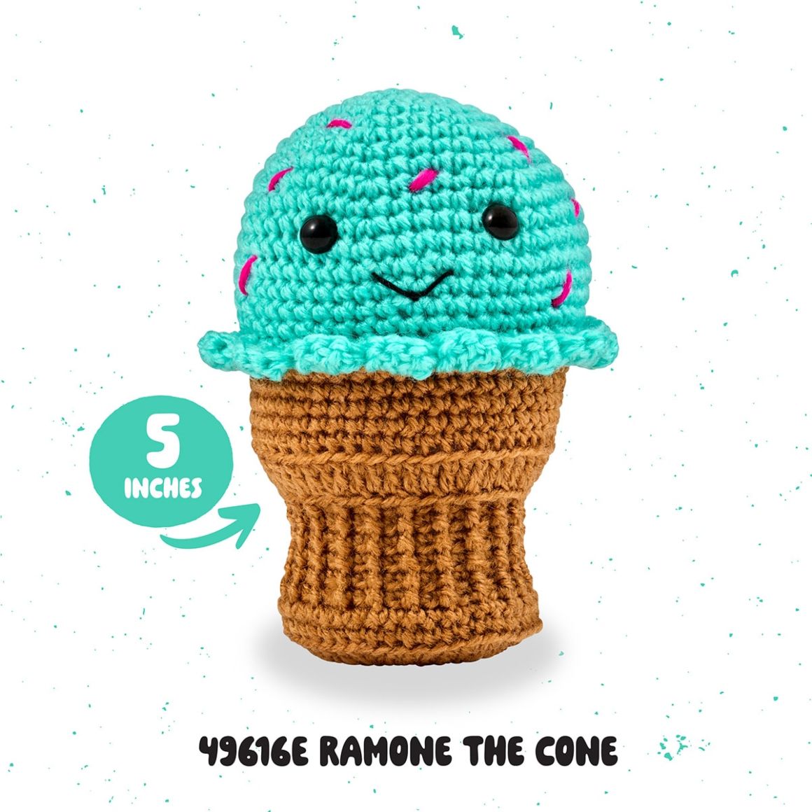 Amigurumi Crochet Kit - Ramone the Cone