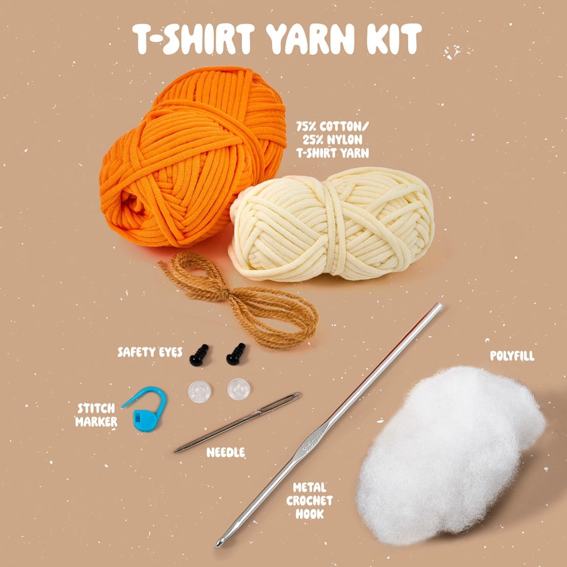 Amigurumi Crochet Kit - Tommy the Fox