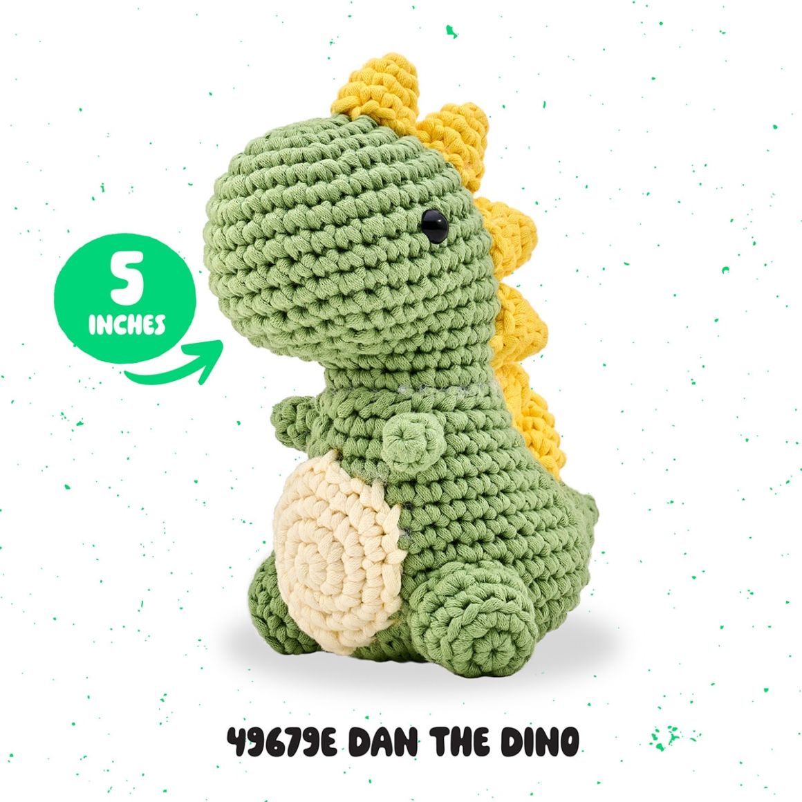 Amigurumi Crochet Kit - Dan the Dino