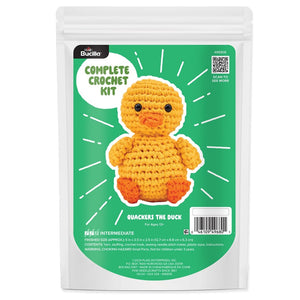 Amigurumi Crochet Kit - Quackers the Duck