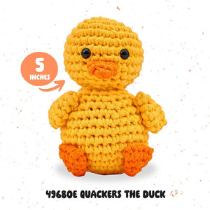 Amigurumi Crochet Kit - Quackers the Duck