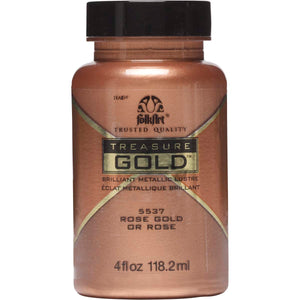 treasure gold acrylic paint rose gold