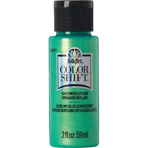 color shift acrylic paint emerald flash