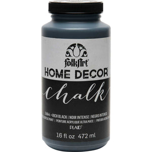 chalk acrylic paint rich black