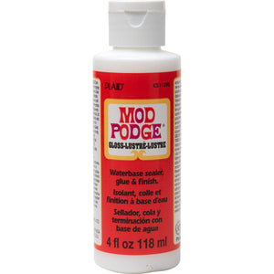 mod podge gloss glue sealant finish