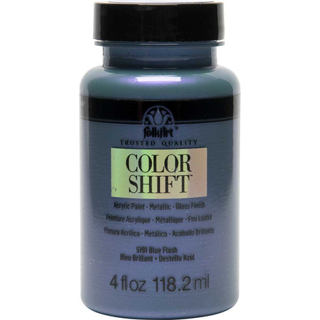 color shift acrylic paint blue flash