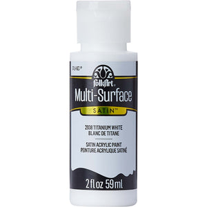 FolkArt Multi-Surface Acrylic Paint - Titanium White