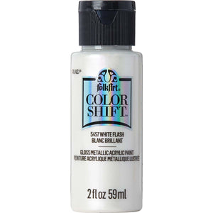 color shift acrylic paint white flash