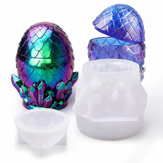 Resin Silicone Mold - Dragon Egg