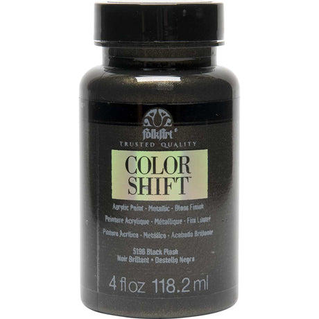 color shift acrylic paint black flash