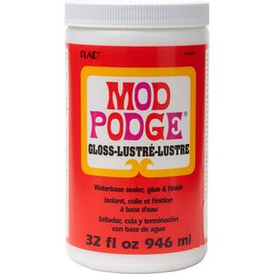 mod podge gloss glue sealant finish