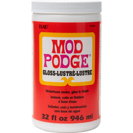 mod podge gloss glue sealant finish