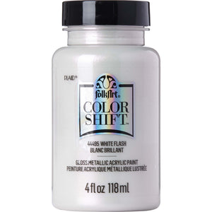 color shift acrylic paint white flash