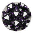 silicone focal bead gnome purple