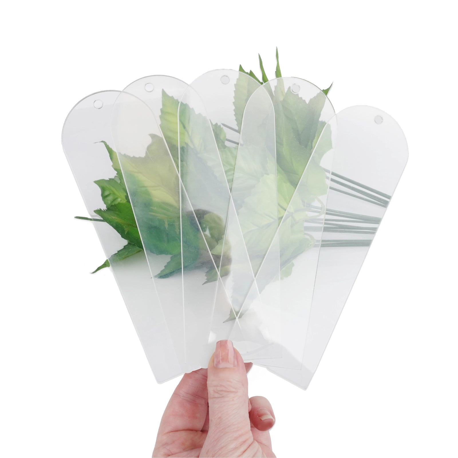 Master Maker Crafts -  Acrylic Bookmark Rectangle - (5 Pack - 6