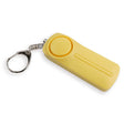 alarm light key chain yellow