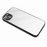 Phone Case Tempered Glass Sublimation Blank - Black