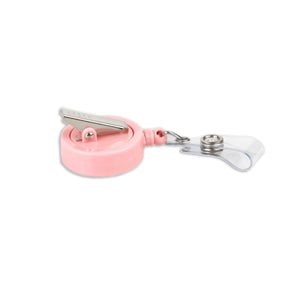 badge reel pink