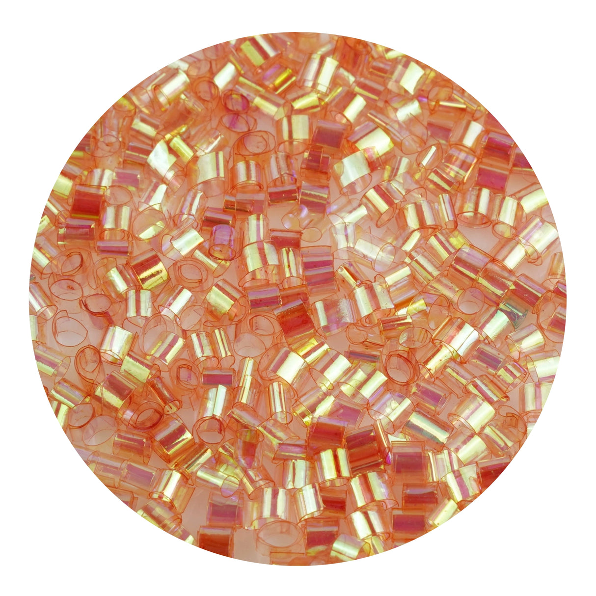 Bingsu Beads - Iridescent Coral