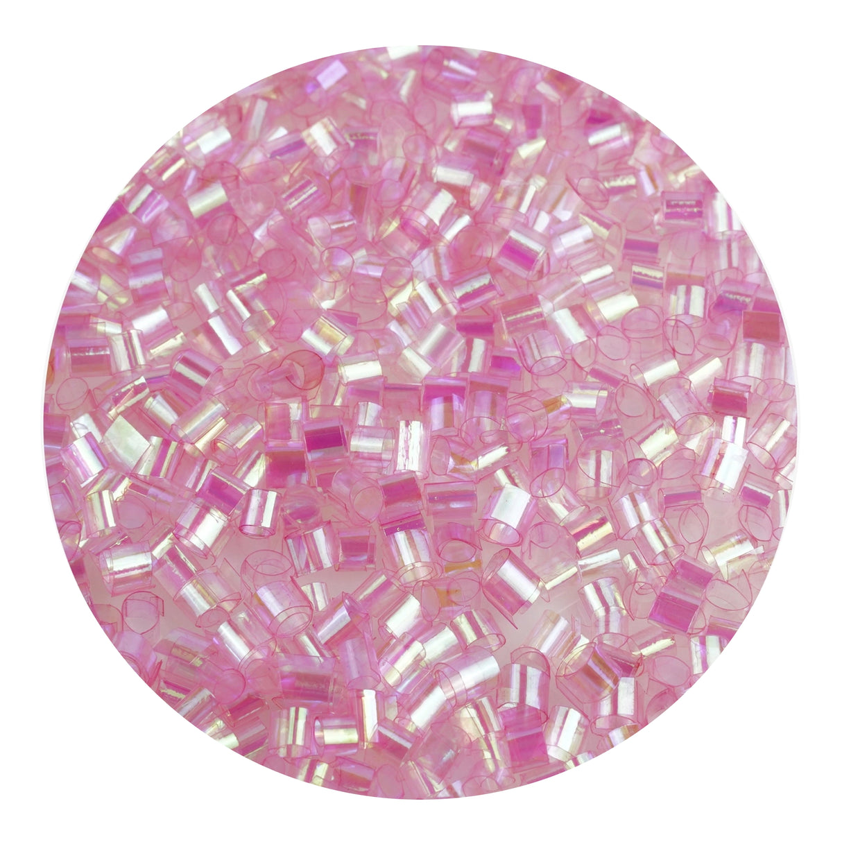 Bingsu Beads - Iridescent Light Pink