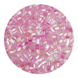 bingsu beads iridescent light pink